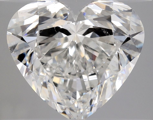 1.5 carat G-SI1 Natūralus Heart Deimantas (1)
