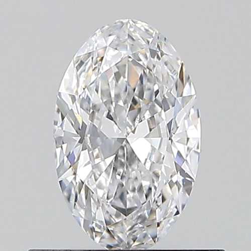 0.5 carat D-VS2 Natūralus Oval Deimantas (1)