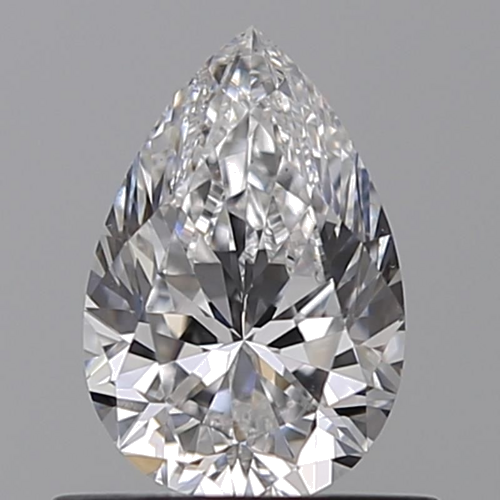 0.71 carat D-VS2 Natūralus Pear Deimantas (1)