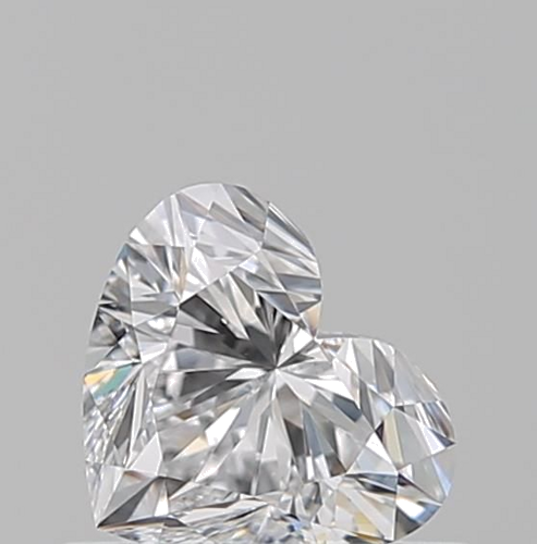 0.5 carat D-VS1 Natūralus Heart Deimantas (1)