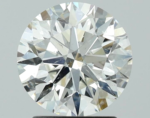 2.01 carat H-SI2 Excellent cut Natūralus Round Deimantas (1)