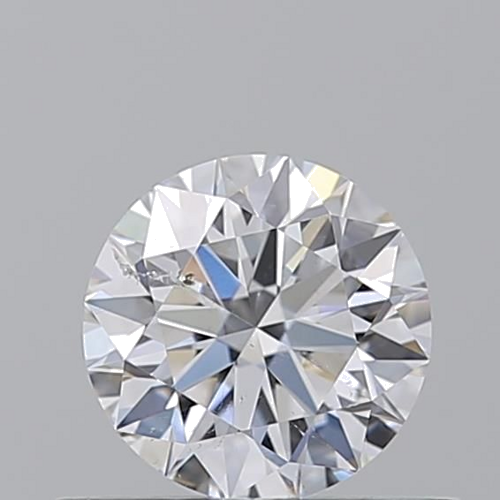 0.52 carat D-SI2 Excellent cut Natūralus Round Deimantas (1)