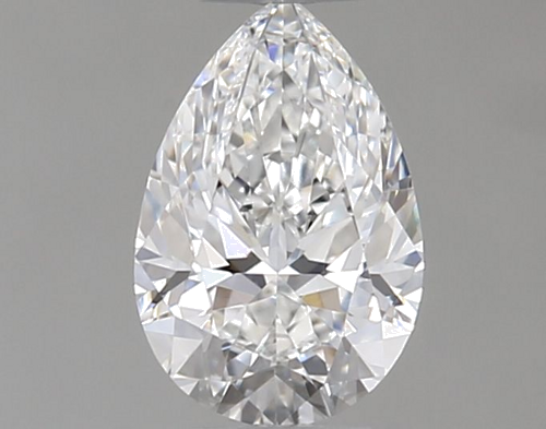 0.31 carat E-VVS1 Natūralus Pear Deimantas (1)