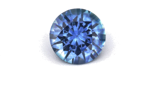 0.38 carat BLUE Round Safyras (1)