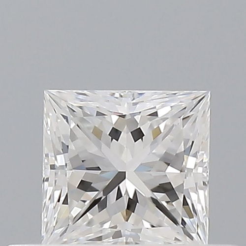 0.4 carat E-VVS1 Natūralus Princess Deimantas (1)