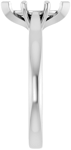 Sužadėtuvių Žiedas 14k white gold Marquise 10mm x 5mm (4)