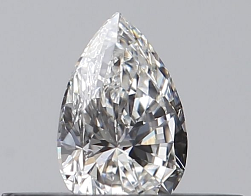 0.23 carat F-VVS2 Natūralus Pear Deimantas (1)