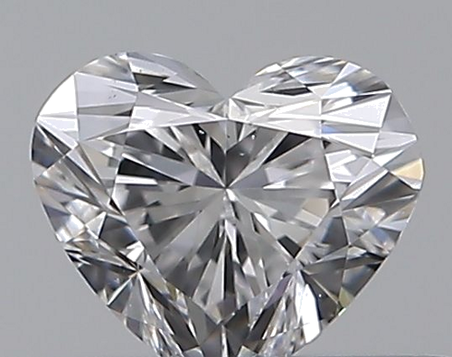 0.3 carat D-VS2 Natūralus Heart Deimantas (1)