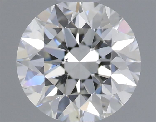 0.51 carat I-SI1 Very Good cut Natūralus Round Deimantas (1)