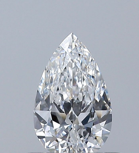 0.44 carat E-VS1 Natūralus Pear Deimantas (1)