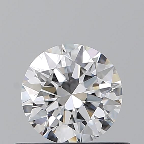 0.51 carat D-VVS1 Excellent cut Natūralus Round Deimantas (1)