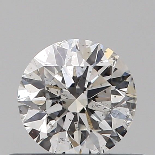 0.41 carat G-SI2 Very Good cut Natūralus Round Deimantas (1)
