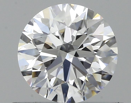 0.52 carat D-VVS2 Excellent cut Natūralus Round Deimantas (1)