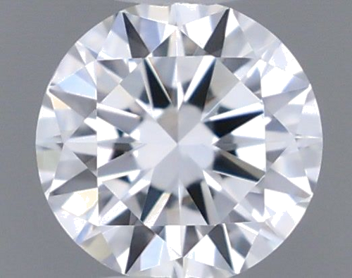 0.18 carat D-VVS2 Very Good cut Natūralus Round Deimantas (1)