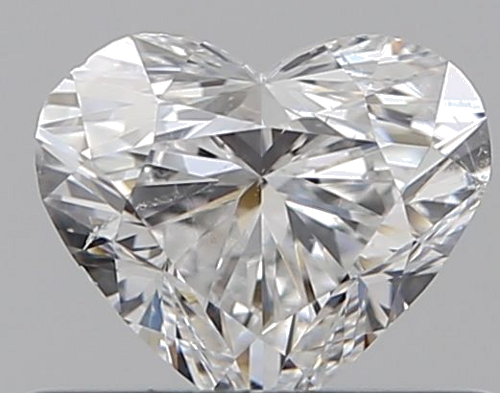 0.46 carat E-SI1 Natūralus Heart Deimantas (1)