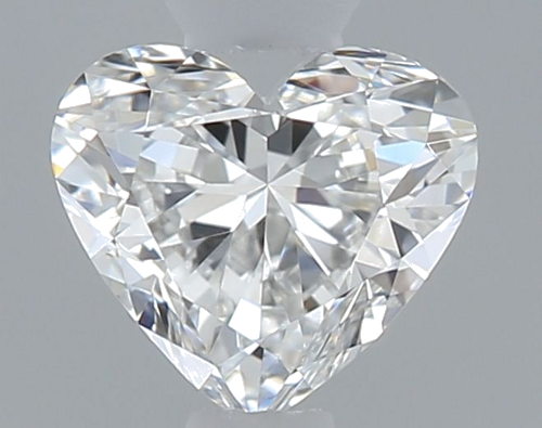 0.3 carat F-VS1 Natūralus Heart Deimantas (1)