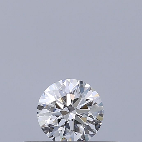0.22 carat D-VVS1 Excellent cut Natūralus Round Deimantas (1)