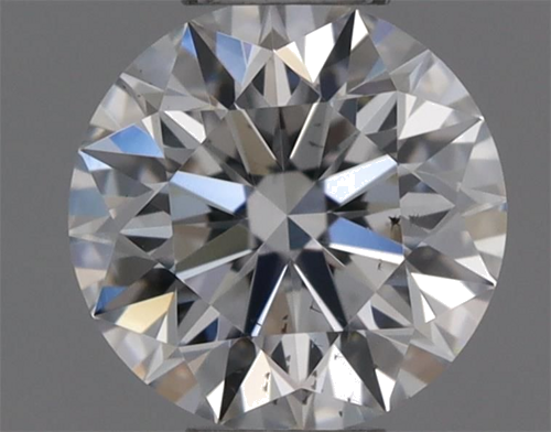 0.33 carat E-SI1 Excellent cut Natūralus Round Deimantas (1)