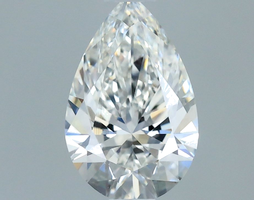 0.5 carat G-VS1 Natūralus Pear Deimantas (1)