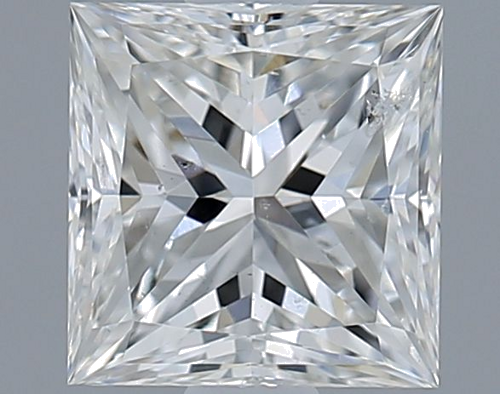 1.0 carat G-SI2 Natūralus Princess Deimantas (1)