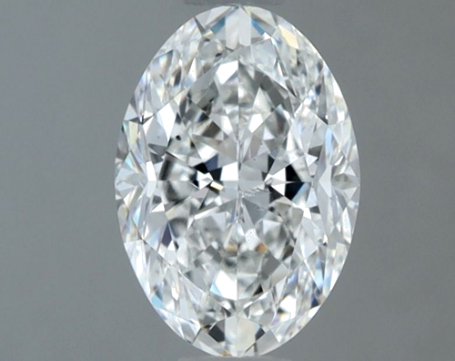 1.21 carat F-SI1 Natūralus Oval Deimantas (1)