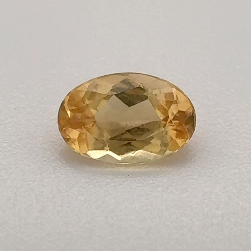 0.65 carat ORANGE Oval Topaz (1)