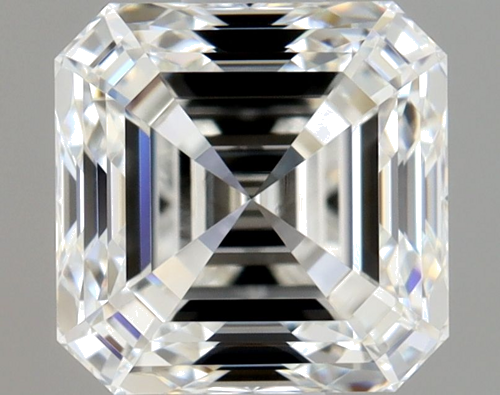 1.01 carat G-VVS1 Natūralus Asscher Deimantas (1)