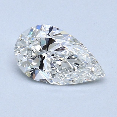 0.6 carat G-VS1 Natūralus Pear Deimantas (1)
