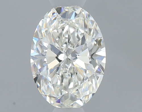 0.51 carat H-VS1 Natūralus Oval Deimantas (1)