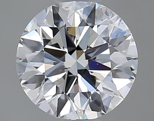 0.57 carat D-SI1 Excellent cut Natūralus Round Deimantas (1)
