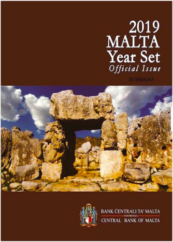 2019 Malta Euro monetų rinkinys su progine 2 eurų moneta (1)