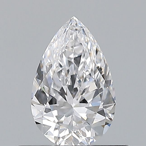 0.5 carat D-VS1 Natūralus Pear Deimantas (1)