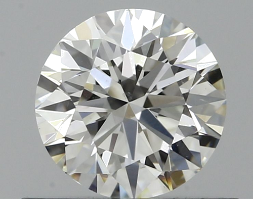 0.5 carat G-SI1 Excellent cut Natūralus Round Deimantas (1)