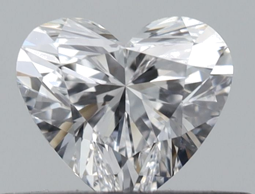 0.3 carat D-VS2 Natūralus Heart Deimantas (1)