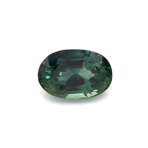 0.87 carat GREEN BRILLIANTSTEP cut Oval Safyras (1)