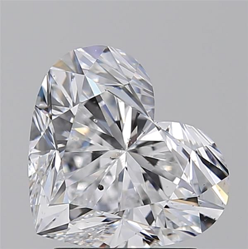 2.23 carat D-SI2 Natūralus Heart Deimantas (1)