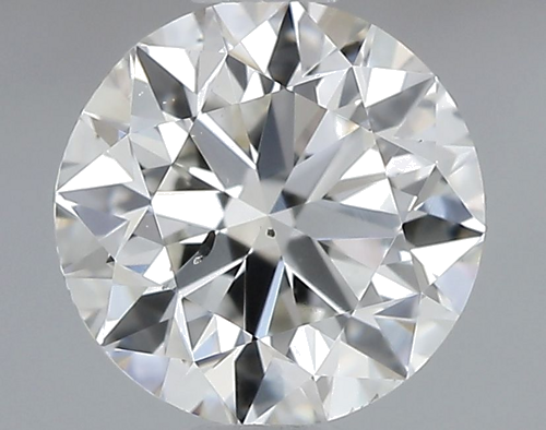 0.71 carat I-SI1 Very Good cut Natūralus Round Deimantas (1)