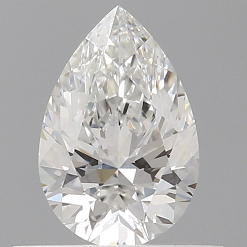 0.5 carat F-VS1 Natūralus Pear Deimantas (1)