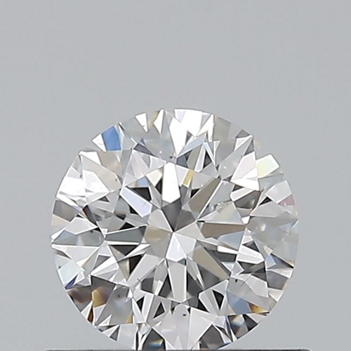 0.6 carat F-SI1 Excellent cut Natūralus Round Deimantas (1)