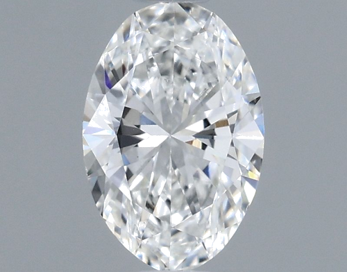 0.41 carat F-SI1 Natūralus Oval Deimantas (1)