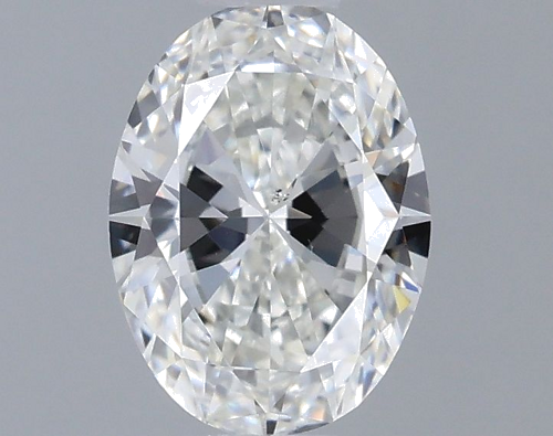 0.5 carat I-VS2 Natūralus Oval Deimantas (1)