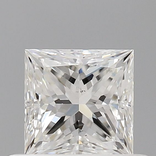 0.52 carat F-VS2 Natūralus Princess Deimantas (1)