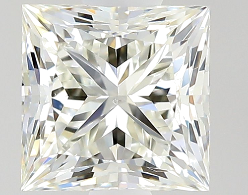 0.6 carat J-SI1 Natūralus Princess Deimantas (1)