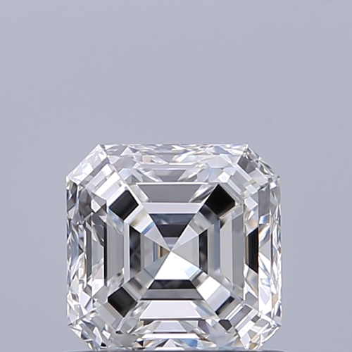 0.7 carat F-IF Natūralus Asscher Deimantas (1)