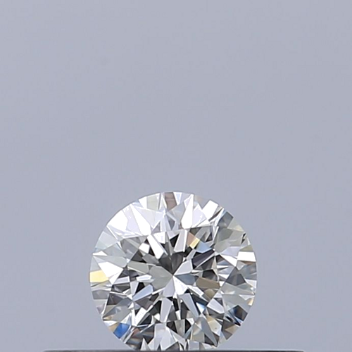 0.19 carat F-VVS2 Excellent cut Natūralus Round Deimantas (1)