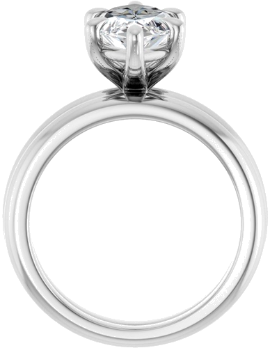 Sužadėtuvių Žiedas „Claw-Prong“ 14k white gold Marquise 15mm x 7mm (7)