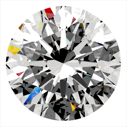 0.31 carat D-VVS1 Excellent cut Natūralus Round Deimantas (1)