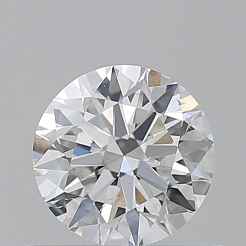 0.6 carat F-SI1 Excellent cut Natūralus Round Deimantas (1)