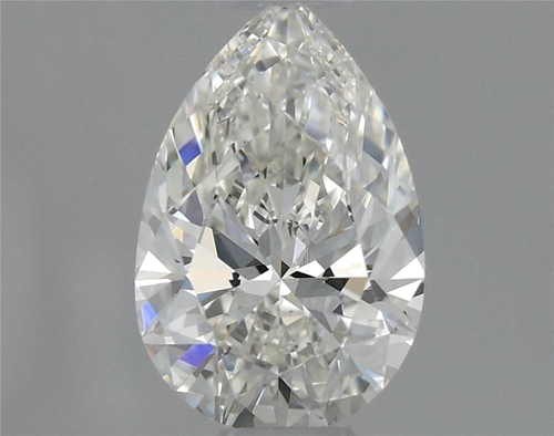 0.4 carat H-VS1 Natūralus Pear Deimantas (1)