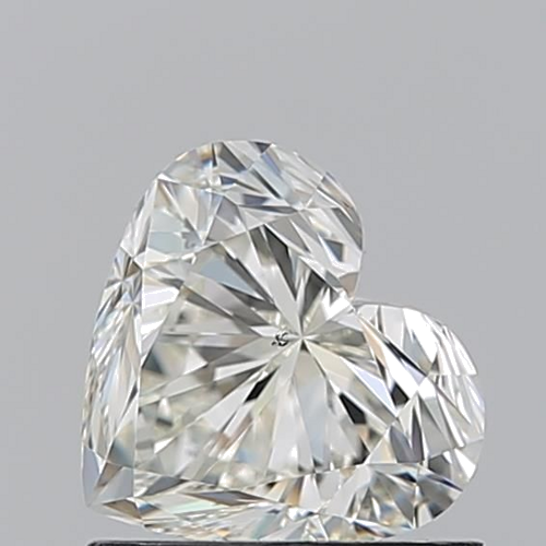 1.01 carat K-VS2 Natūralus Heart Deimantas (1)